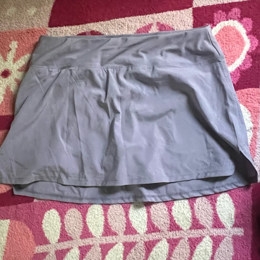 Purple ASIC tennis skirt